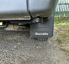 Бризковики Premium прямі (2шт) для Fiat Ducato 1995-2006 рр, фото 4