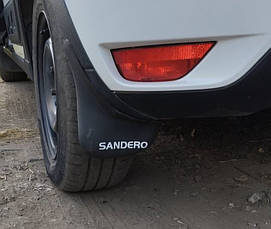 Задні бризковики (2 шт.) для Renault Sandero 2013-2022 рр, фото 4