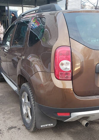 Бризковики Premium задні (2 шт) для Dacia Duster 2008-2018 рр, фото 1