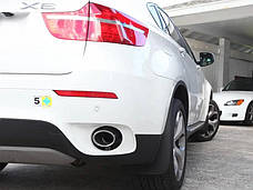 Бризковики Premium (4 шт) для BMW X6 E-71 2008-2014 рр, фото 5