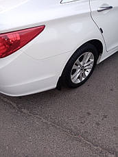 Бризковики Premium (4 шт) для Hyundai Sonata YF 2010-2014 рр, фото 6