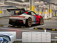 Фотошпалери 3д на стіну, флізелінові фотошпалери підлітку в спальню, кухню, зал "Porsche GT3RS", фото 2