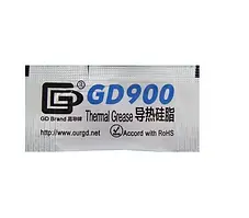 Термопаста GD900 0,5 гр. теплопровідність 4.8 Вт/м-К