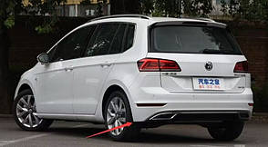 Бризковики Premium 2017-2020 (4 шт) для Volkswagen Golf Sportsvan, фото 4