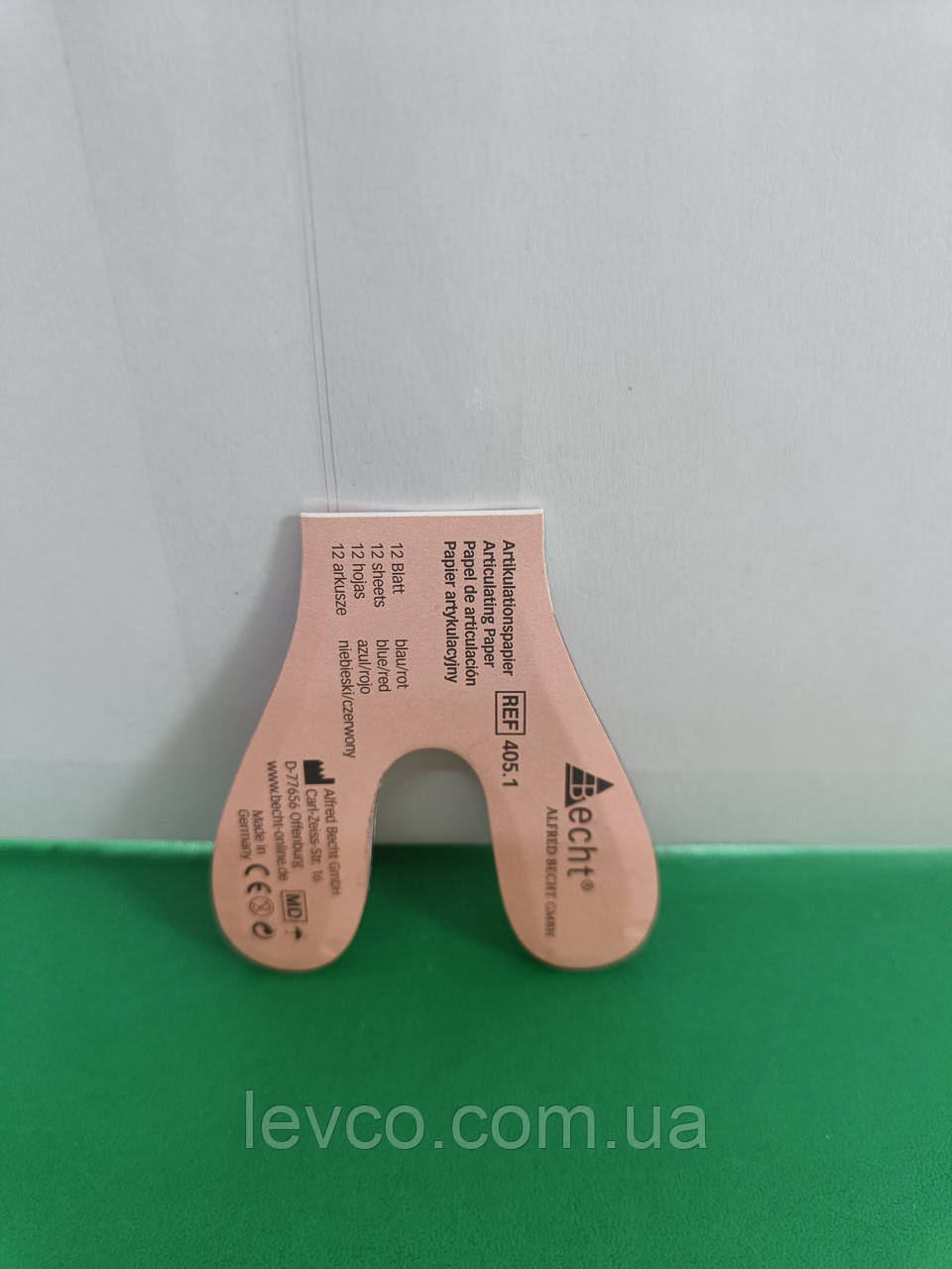 КАЛЬКА СИНЯ ЧЕРВОНА ПІДКОВА 1 ПЛАСТИНКА Т БЕХТ ФРН АКЦ, фото 1