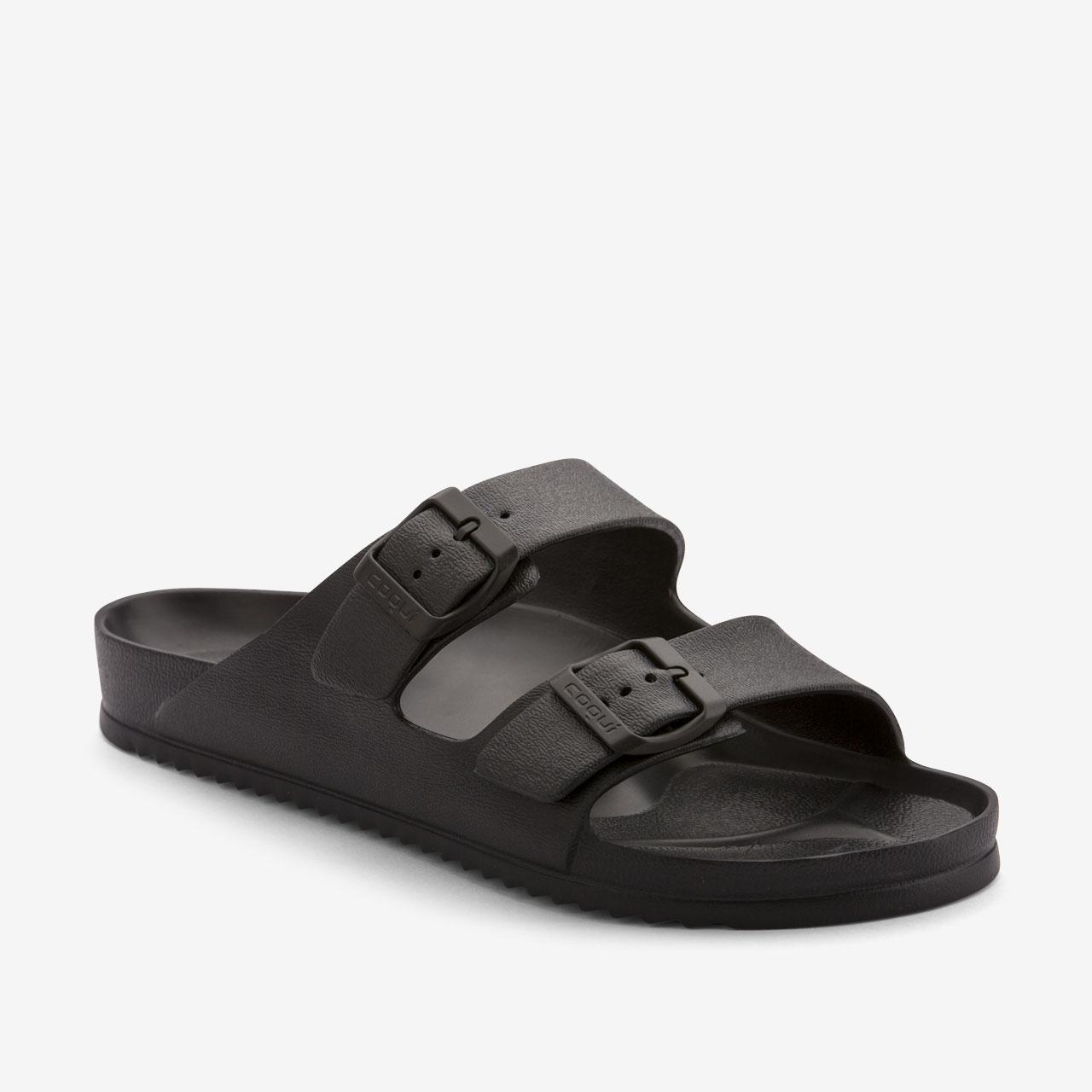 Шльопанці чоловічі з ремінцями COQUI KONG (8301 Black) чорний