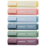 Маркер Highlighter 2537-A, 1-5 мм клиноп. колір асорті, 1 шт., фото 2