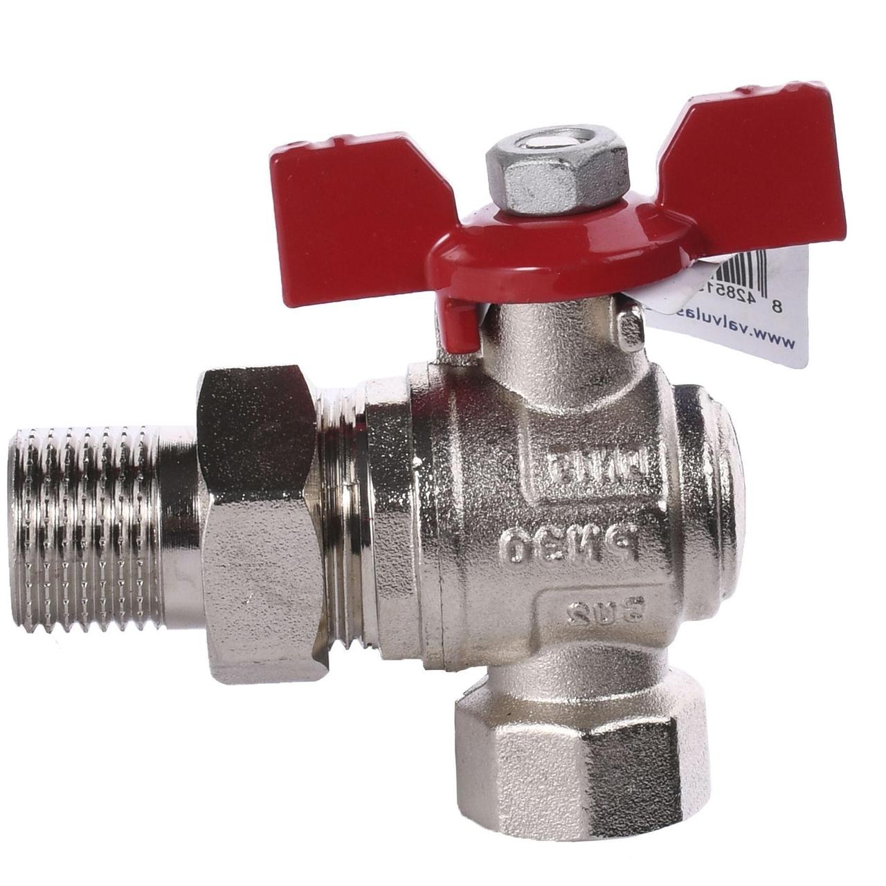 Кран кульовий кутовий з американкою ARCO 1/2" SENA 154303 Іспанія