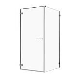 Душова кабіна Radaway Arta KDJ I 90×200 см, розпашна, ліва сторона, хром+, прозоре скло, фото 6