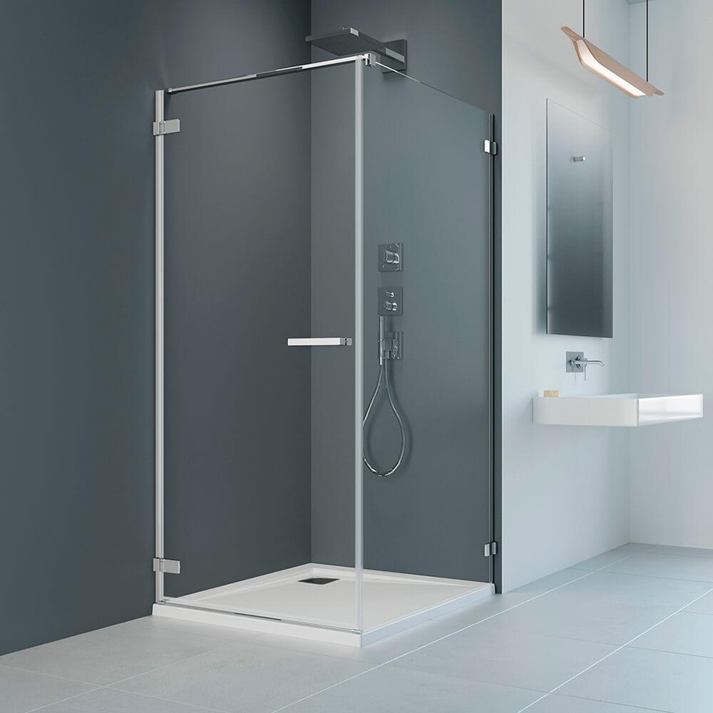 Душова кабіна Radaway Arta KDJ I 90×200 см, розпашна, ліва сторона, хром+, прозоре скло