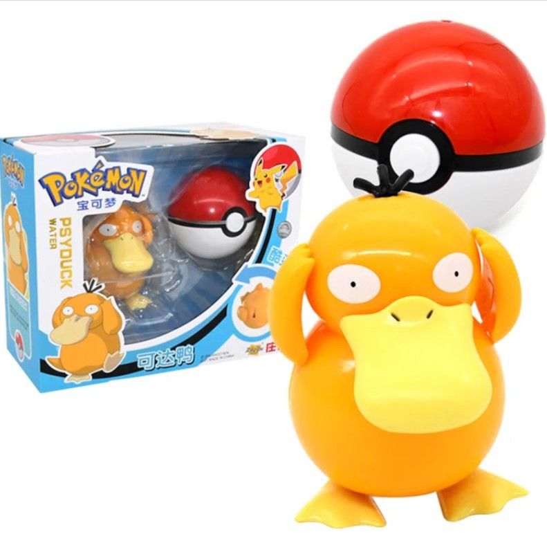 Покебол Покемон PSYDUCK куля з фігуркою-трансформером Псайдак Pokemon GO