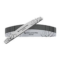 Пилка півмісяць (дуга) мінеральна Staleks Pro 40, 100/100 грит (25шт./уп)