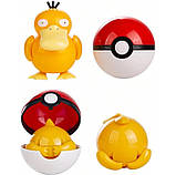 Покебол Покемон PSYDUCK куля з фігуркою-трансформером Псайдак Pokemon GO, фото 6