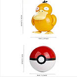 Покебол Покемон PSYDUCK куля з фігуркою-трансформером Псайдак Pokemon GO, фото 7