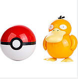 Покебол Покемон PSYDUCK куля з фігуркою-трансформером Псайдак Pokemon GO, фото 8