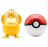 Покебол Покемон PSYDUCK куля з фігуркою-трансформером Псайдак Pokemon GO, фото 3