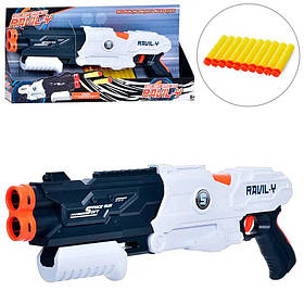 Рушниця 45 см з мякими кулями-присосками