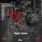 Фотопастка Suntek HC-600 LTE PRO 4K 30MP 4G сонячна панель акумулятор (хмара та онлайн відео), фото 5