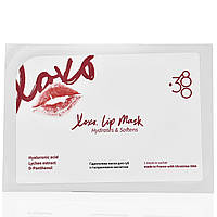 Гідрогелева маска для губ 380SkinCare, ХоХо Lip Mask, Hydrates Softens, 1pcs
