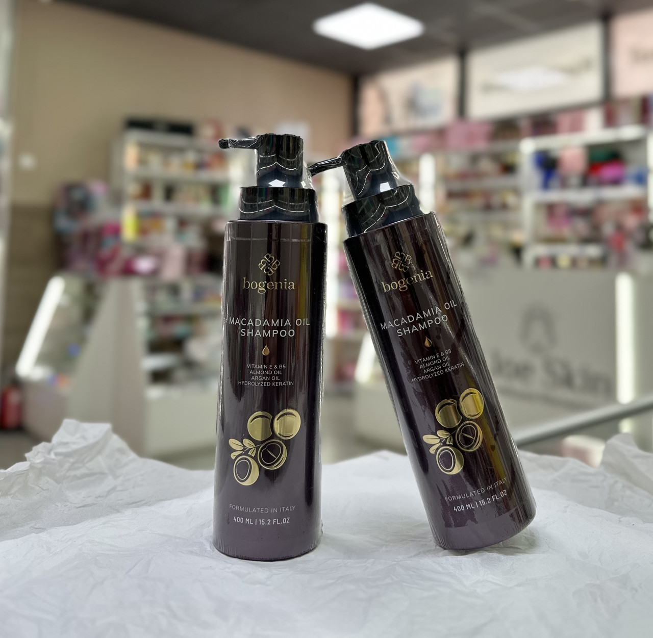 Шампунь з олією Макадамії Bogenia Macadamia Oil Shampoo 400мл