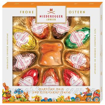 Марципановые яйца Niederegger Marzipan Hase und Eier Variationen 175g, фото 1