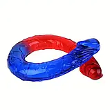 Двоголова Кришталева Паличка для Масажу Пеніса Пара Анальна Іграшка, фото 3