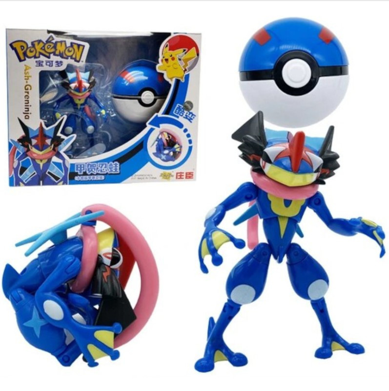 Покебол Покемон Ash-Greninja куля з фігуркою-трансформером Еш-Греніндзя Pokemon GO