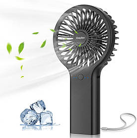 Ручний вентилятор EasyAcc 5000 Battery Portable Mini Fan 35 годин роботи 4 швидкості USB, перезаряджуваний вентиля
