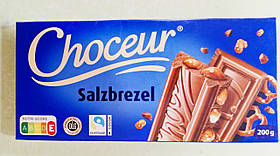 Шоколад Choceur Salzbrezel 200 г молочний