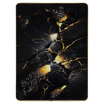 Картина з каменів для інтер'єру на стіну на кухню, спальню, зал, офіс 30х40см «Абстракція №-2»