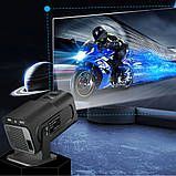 Смарт проектор з 2 джойстиками та пультом, 4K, HCS350 PRO / Ігровий проектор для дому / Мультимедійний проектор, фото 7