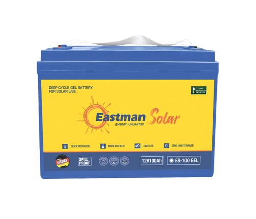 Акумуляторна батарея EASTMAN ES100 DEEP CYCLE GEL 12V 100Ah T16, 750 cycles, 800A (330x171x214(220), фото 1