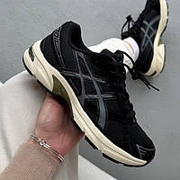 Чорні текстильні жіночі кросівки Asics Gel-1130 Демісезонні Асікс Гель