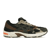 Оливкові замшеві чоловічі кросівки Asics Gel-1130 MK-II HAL Studio Forest Демісезонні Асікс Гель