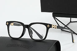 Чоловіча брендова оправа Chrome Hearts 2273 gold