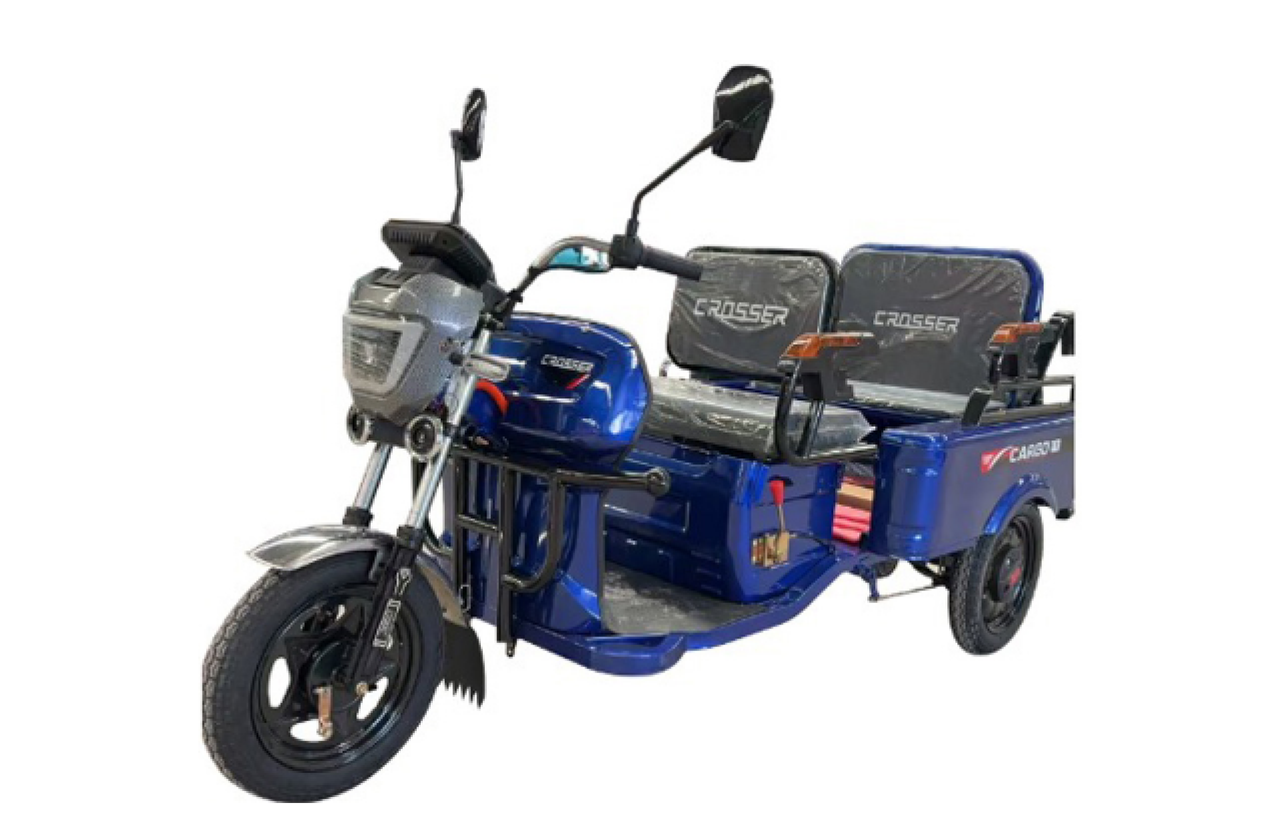 CARGO 10" 60V 32Ah 800W Blue Електротрицикл вантажний