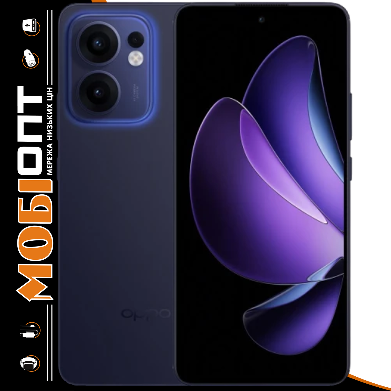 Смартфон OPPO Reno13 F 5G (CPH2699) 8/256Gb Luminous Blue (No Adapter) UA UCRF