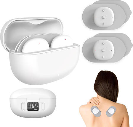 Luvan Wireless TENS&EMS Unit міостимулятор, 2-канальний незалежний електричний імпульсний масажер, 6 різ, фото 1