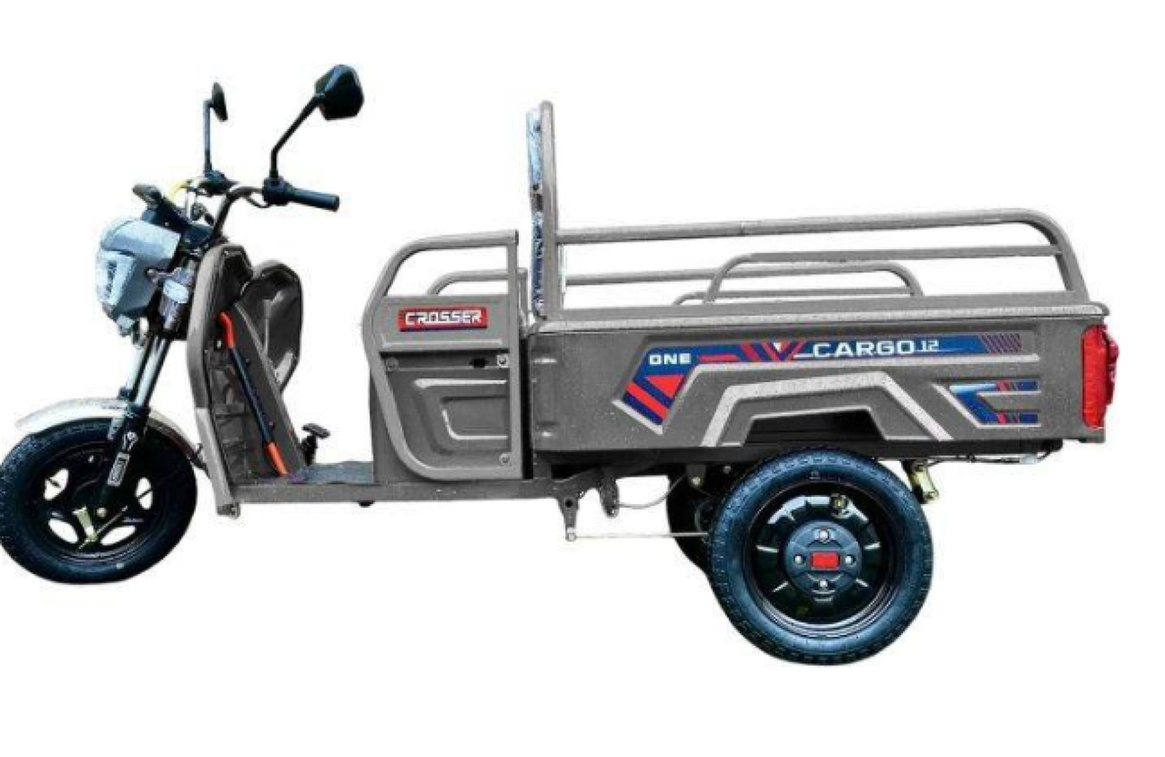 CARGO 12" 60V 32Ah 800W Gray  Електротрицикл вантажний
