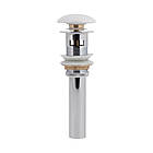 Донний клапан для раковини Qtap PU02O 70х70х227.5 White з переливом