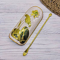 Металеве Чахе з емаллю "Нефритова скринька"