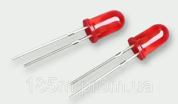 Світлодіоди 8 мм червоний, фото 1