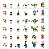 Конструктор в капсулі Max S1 – Садові рослини в горщиках, фото 6