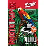 Фотопапір Magic 10*15CM Глянцевий 180g  (100 аркушів)