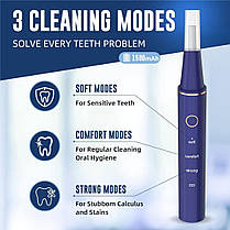 Набір для чищення зубів Dental Wand з камерою | Видаляє наліт, плями, зубний камінь і зубний камінь | Акумулят, фото 5
