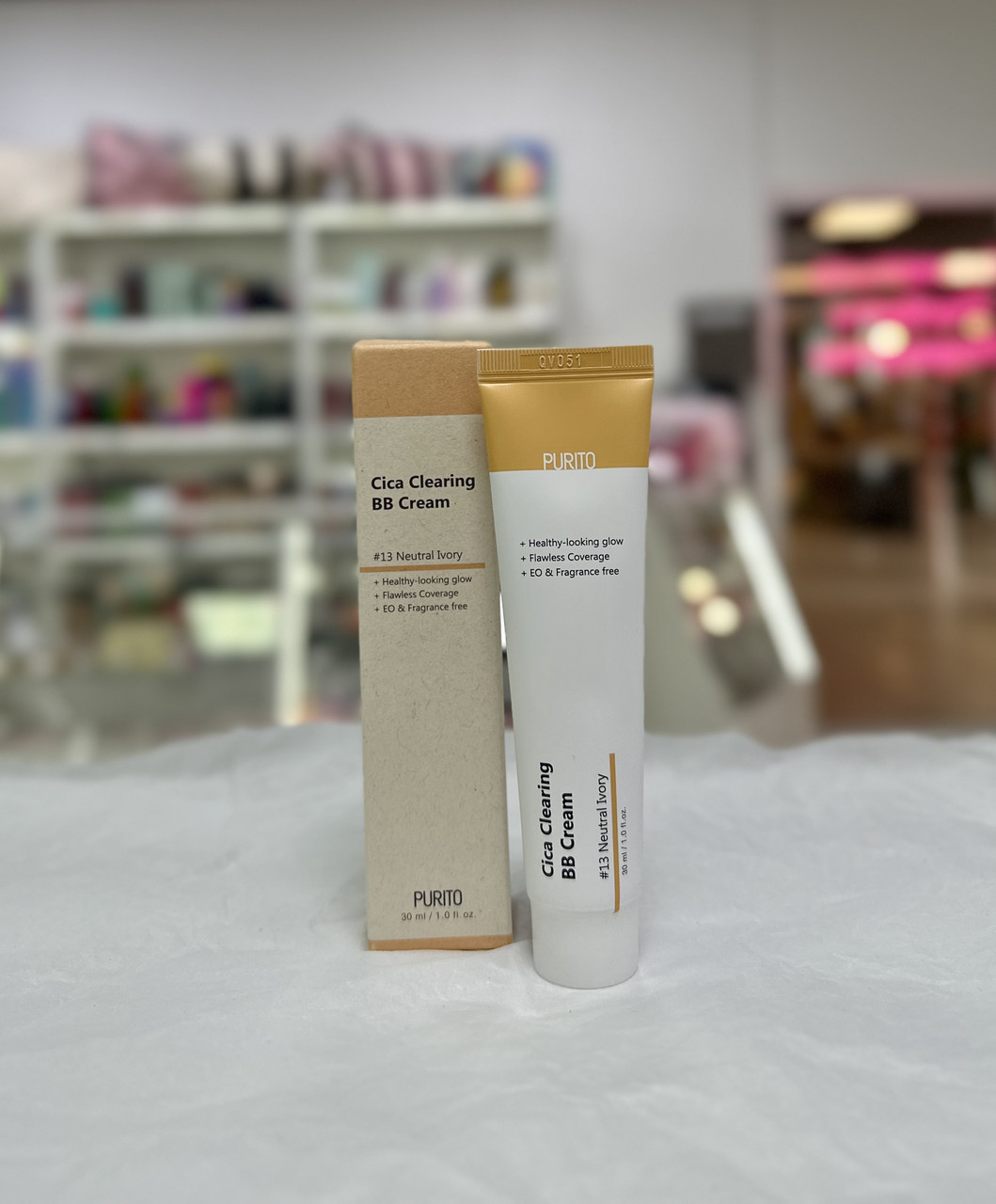 ВВ крем із екстрактом центелли Purito Cica Clearing BB Cream (№13 Neutral Ivory) 30 мл