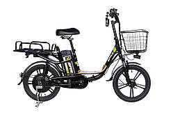 Велосипед з електроприводом 18" AL SPACE eELDORADO DD FR рама-15" 48B 15 А·год 500 Вт чорно-жовтий 2025.Хіт!