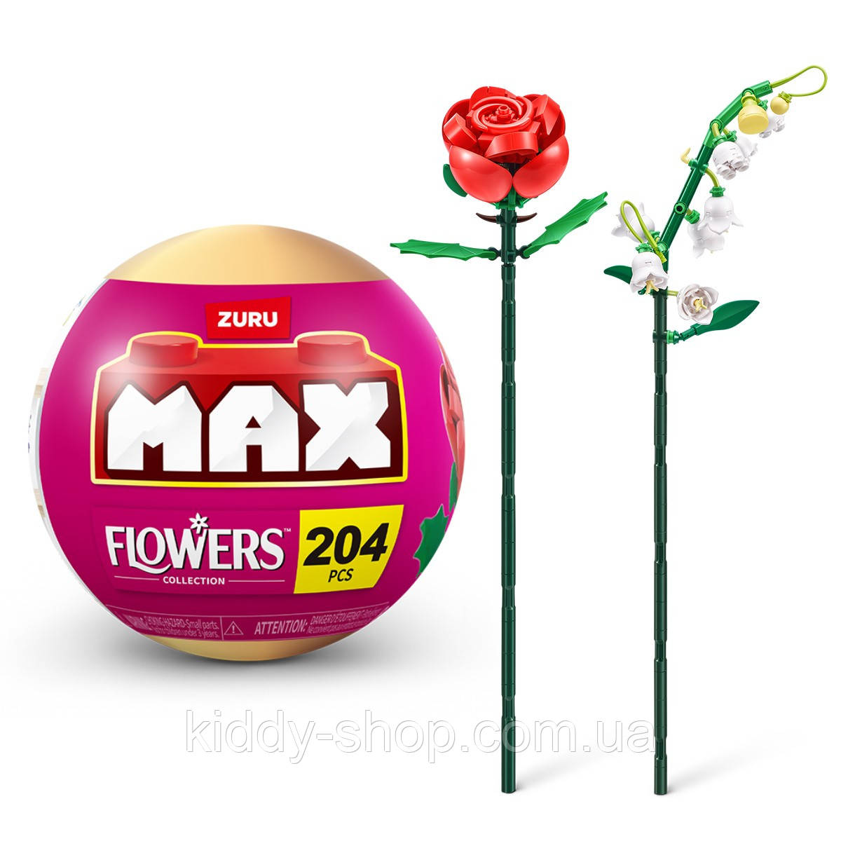 Конструктор в капсулі Max S1 – Садові квіти, фото 1