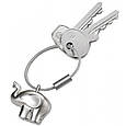 Брелок металевий з красивою підвіскою "Little elephant" від німецького бренду Troika, фото 4