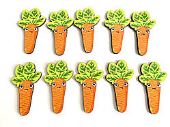 Елементи для рахунку 10 морквинок